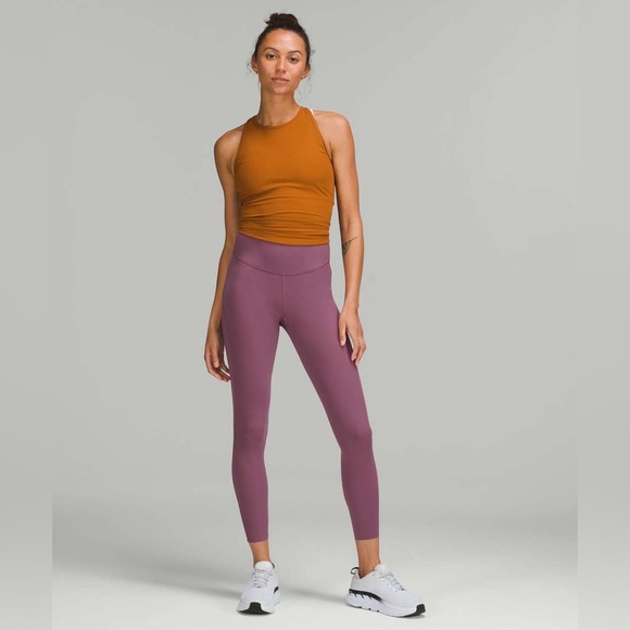 Lululemon Base Pace High Rise Tights 28” in Vintage Plum - Picture 1 of 5